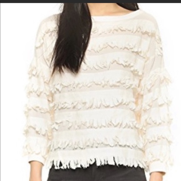 Ulla Johnson Frayed Fringe Pullover - Picture 10 of 12